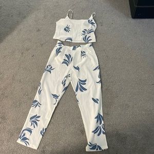 2 piece jumpsuit